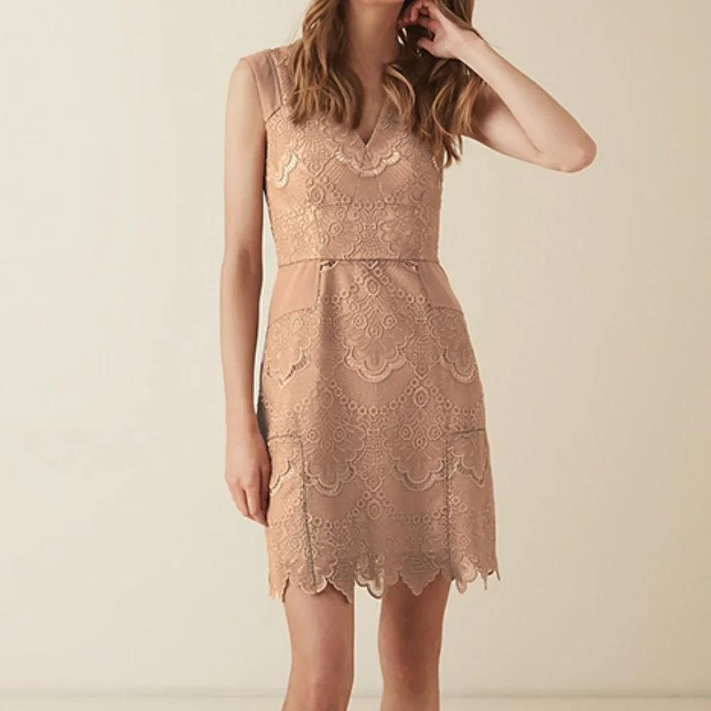 *SOLD* NWT REISS | Gemina Lace Dress - Picture 3 of 8